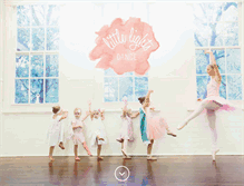 Tablet Screenshot of littlelightsdance.com